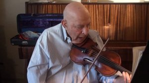 Arkady Karpilovsky playing Balys Dvarionas   Waltz in G minor from Little Suite solo violin.