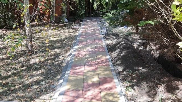 Старая тротуарная плитка. Что можно сделать из старой тротуарной плитки. Б.у. тротуарная плитка.