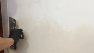 Ремонт в комнате девочки || Шпаклёвка и покраска стены || Делаем ремонт