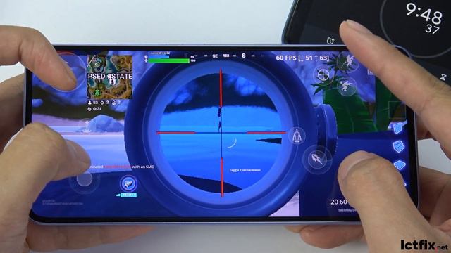Xiaomi 13T Fortnite Gaming test