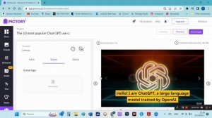 How to create a YouTube video using AI – Chat GPT & Pictory AI