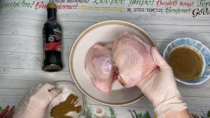 Куриные Бедра в маринаде из соевого соуса и майонеза - очень вкусное приготовление курицы
