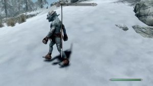 SKYRIM ELDER SCROLLS REMASTERD:FIGHTING NEW CREATURES