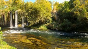 Relaxing calm music with waterfalls | Enjoy beautiful nature | soothing sound  for stress relief