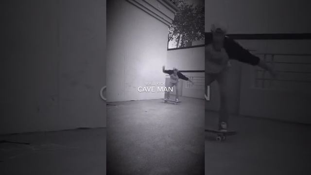 Wall kick cave man