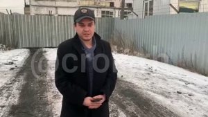 Сорск замерзает
