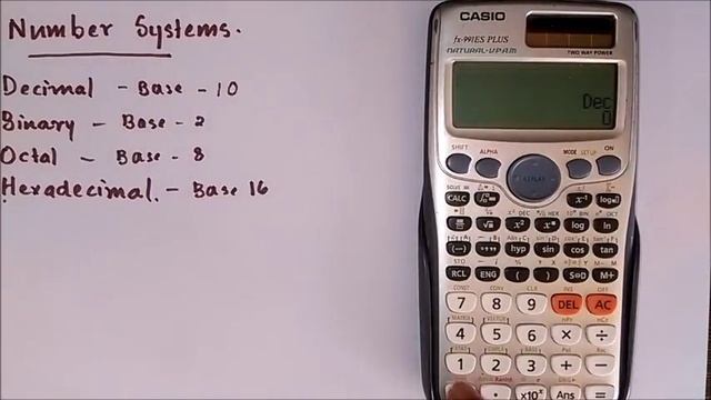 Number system conversions using a calculator-Binary, Decimal, Octal, Hexadecimal inter-conversions смотреть онлайн