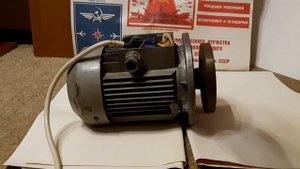 2м112 электродвигатель 0,55 кВт, 380 В проверка работоспособности