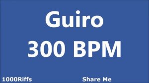 Guiro Metronome : 300 BPM ✓