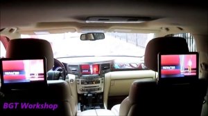 Мониторы для задних пассажиров Lexus LX570