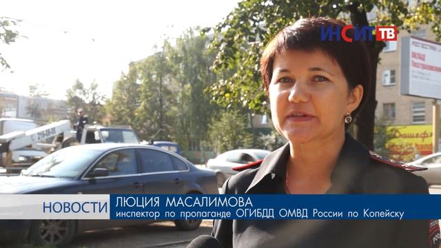 На проспекте Победы появился новый пешеходный переход смотреть онлайн