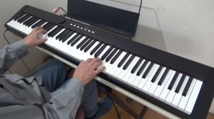 スカボロ・フェアー 耳コピ 52秒演奏 CASIO PX-S1000 Grand Piano tone