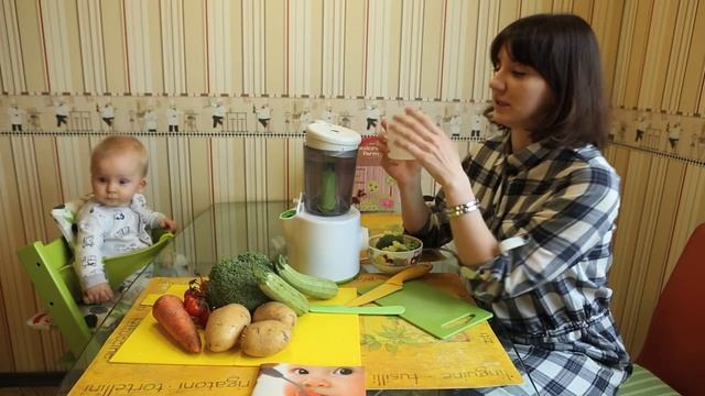 Готовим еду для малыша с пароваркой Philips Avent смотреть онлайн
