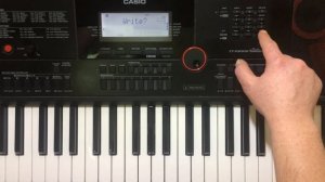 Как удалить стиль в синтезаторе Casio CT X3000