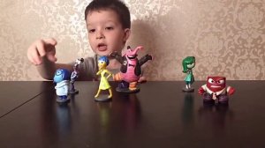 Фигурки из мультфильма Головоломка