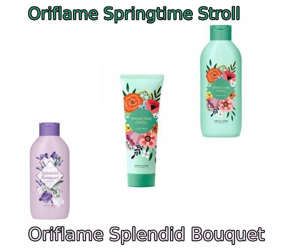 ORIFLAME ГЕЛИ ДЛЯ ДУША И КРЕМ ДЛЯ РУК SPRINGTIME STROLL, SPLENDID BOUQUET #shorts