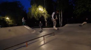 трюки на самокате, Иван @ivanooogg  - скейтпарк г.Мытищи