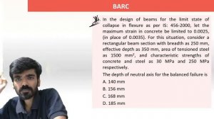 BARC 2021🔥 |Civil | RCC | 30+ Most Expected Questions  | Vaibhav Sir