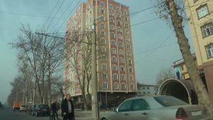 Меняющийся Душанбе. Часть 19. Проспект Джами (с начала) 61,46,62 мкр. Январь 2018