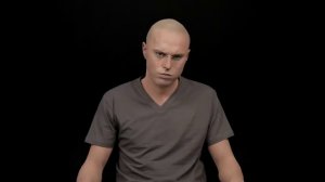 Зомби бой без татуировок