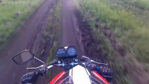 Покатушка на ижаке . Иж планета 5. Иж валит