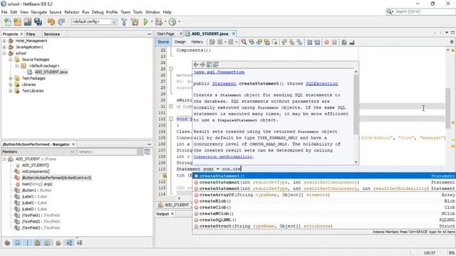 HOW TO CONNECT MYSQL WITH JAVA USING NETBEANS PART - 1 (Add and Delete Record) смотреть онлайн