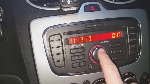 Reset Cd 6000 Ford Focus 2 2007 смотреть онлайн