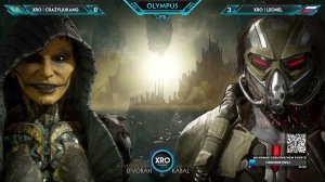 Mortal kombat 11  Tournament XRO OLYMPUS  crazyliukang vs Leonel