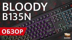 ОБЗОР A4TECH BLOODY B135N | МЕМБРАННАЯ ИГРОВАЯ КЛАВИАТУРА