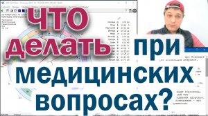 Что делать при медицинских вопросах?