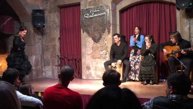 Barcelona Flamenco show at Palau Dalmases смотреть онлайн