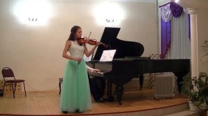 Александрова София. Эдвард Эльгар "Салют любви" скрипка