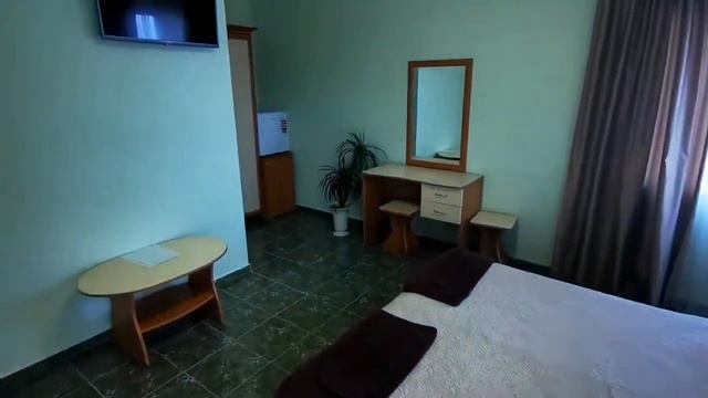 №9. Двухкомнатный номер с кухней и видом на море в гостевом доме "Утес". Отдых в поселке Утес (Крым