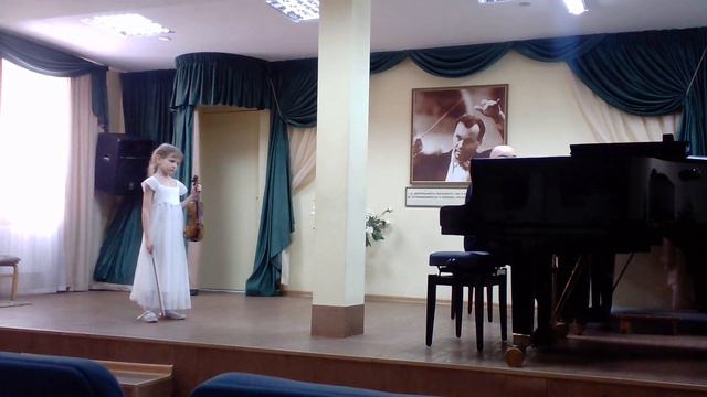Екатерина Захарова. Концерт Ж. Акколаи  1часть