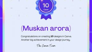 certificate of canva #canva