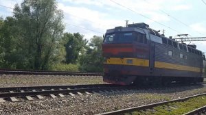 Следование резервом электровоза ЧС4Т-439
