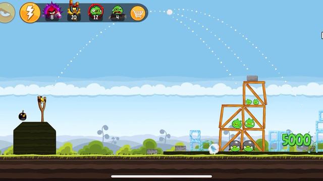 Angry Birds - Mighty Hoax - 4-5 walk through смотреть онлайн