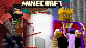 Боссы Король, Железный Слайм и Deserted - Mineshafts & Monsters Minecraft #19