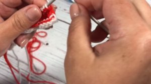 Цветные узоры спицами. Разноцветная плетенка.