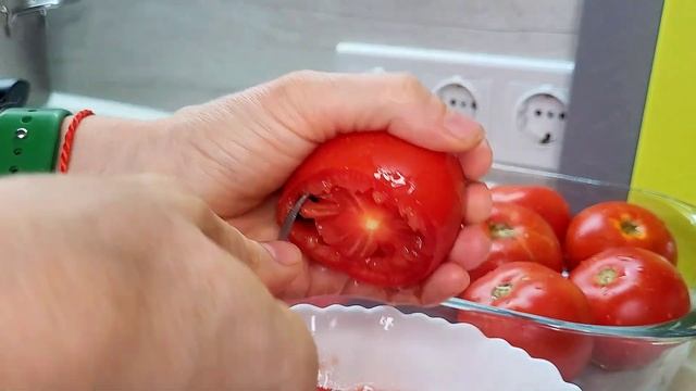 Фаршировані помідори  у духовці / Помідори з фаршем та сиром / Stuffed tomatoes