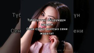 Малика Дина "Жолугабыз аз күндө". Караоке