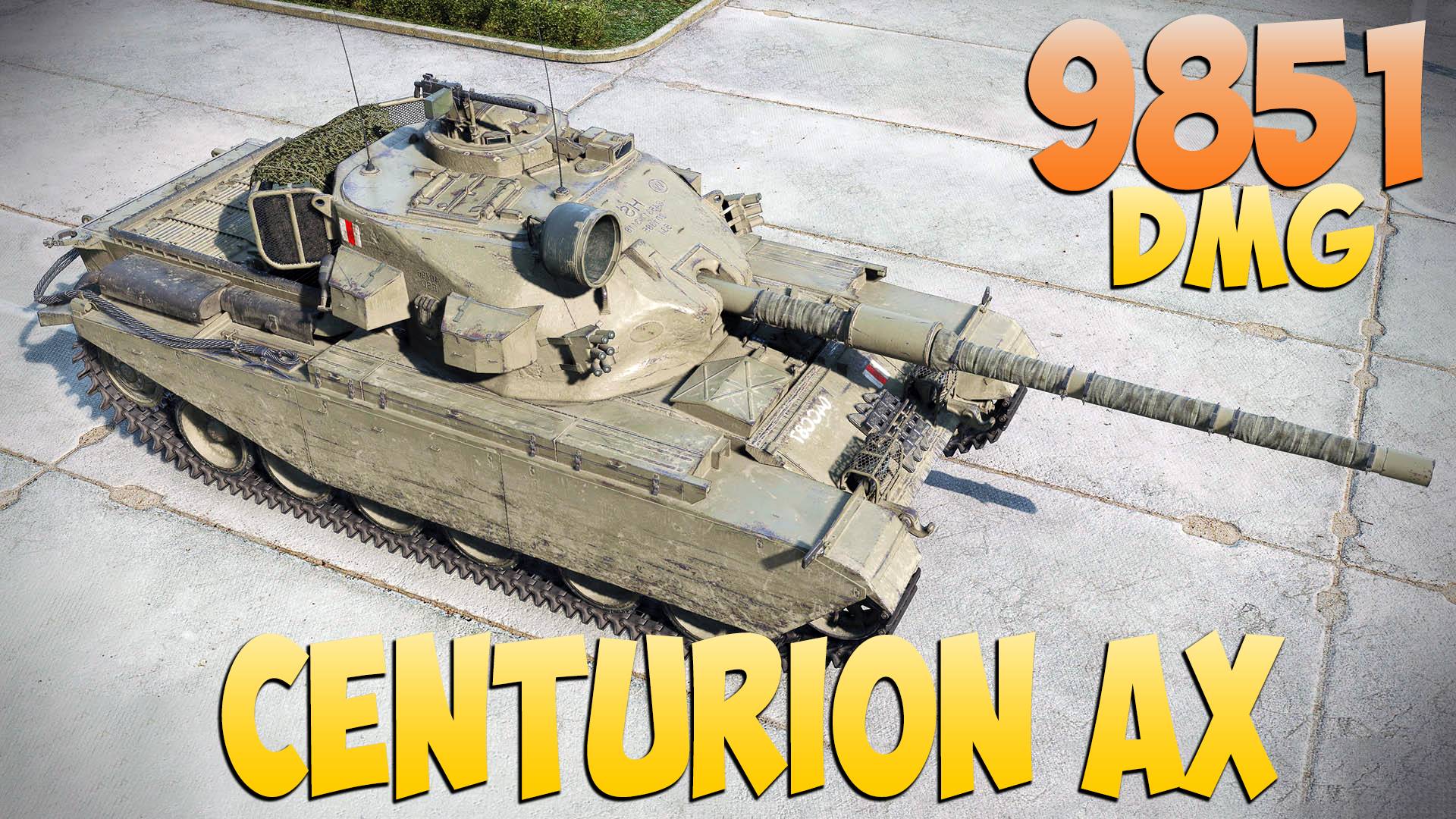 Centurion AX - 6 Kills 9.8K DMG - Сопротивляющийся! - Мир Танков