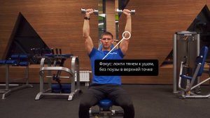 жим гантелей сидя локти в стороны