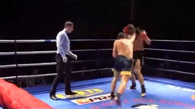 K 1 Grand Prix Russia Open Finals 90kg Дмитриев vs Хики