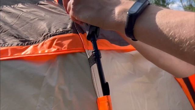 Сборка 4-местной палатки Green Days 4SINGLE смотреть онлайн