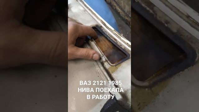 НИВА ПОЕХАЛА В РАБОТУ