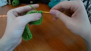 Вязание крючком. Аппликация. Танк. Crochet. Applique. Tank.