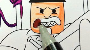 Roblox | RAINBOW FRIENDS are TRAPPED in BARRY's PRISON | Coloring Book | Coloring Pages