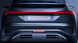 Новый концепт Audi Q4 Sportback e-tron - соперник Jaguar I-Pace.