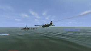 Топмачтовое  бомбометание на ИЛ-2
